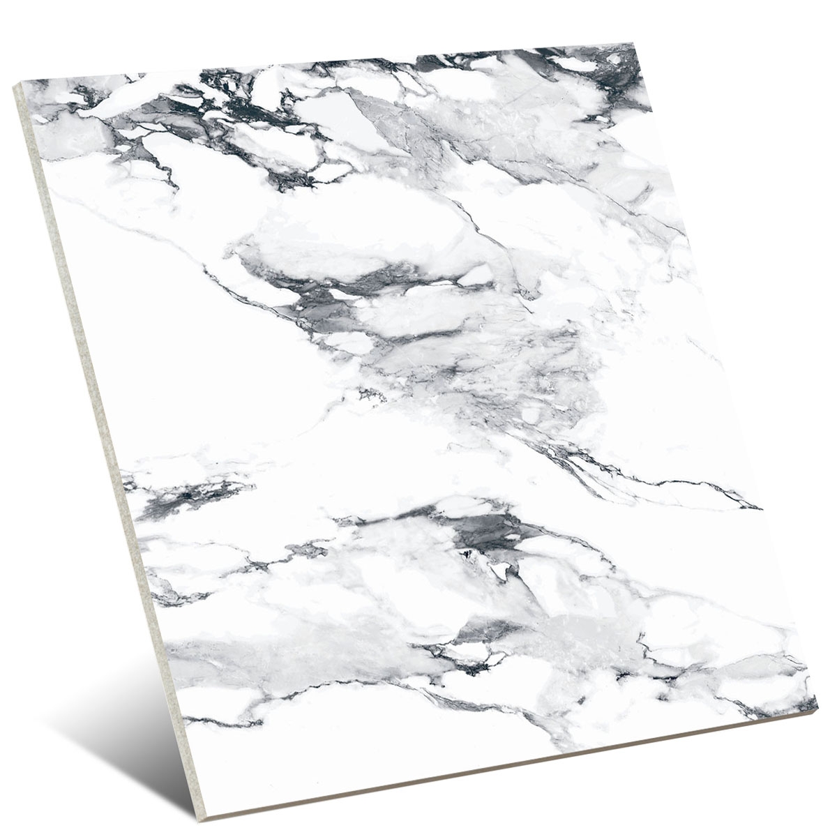 Crash White 120x120 (Boîte 1,44m2) 2