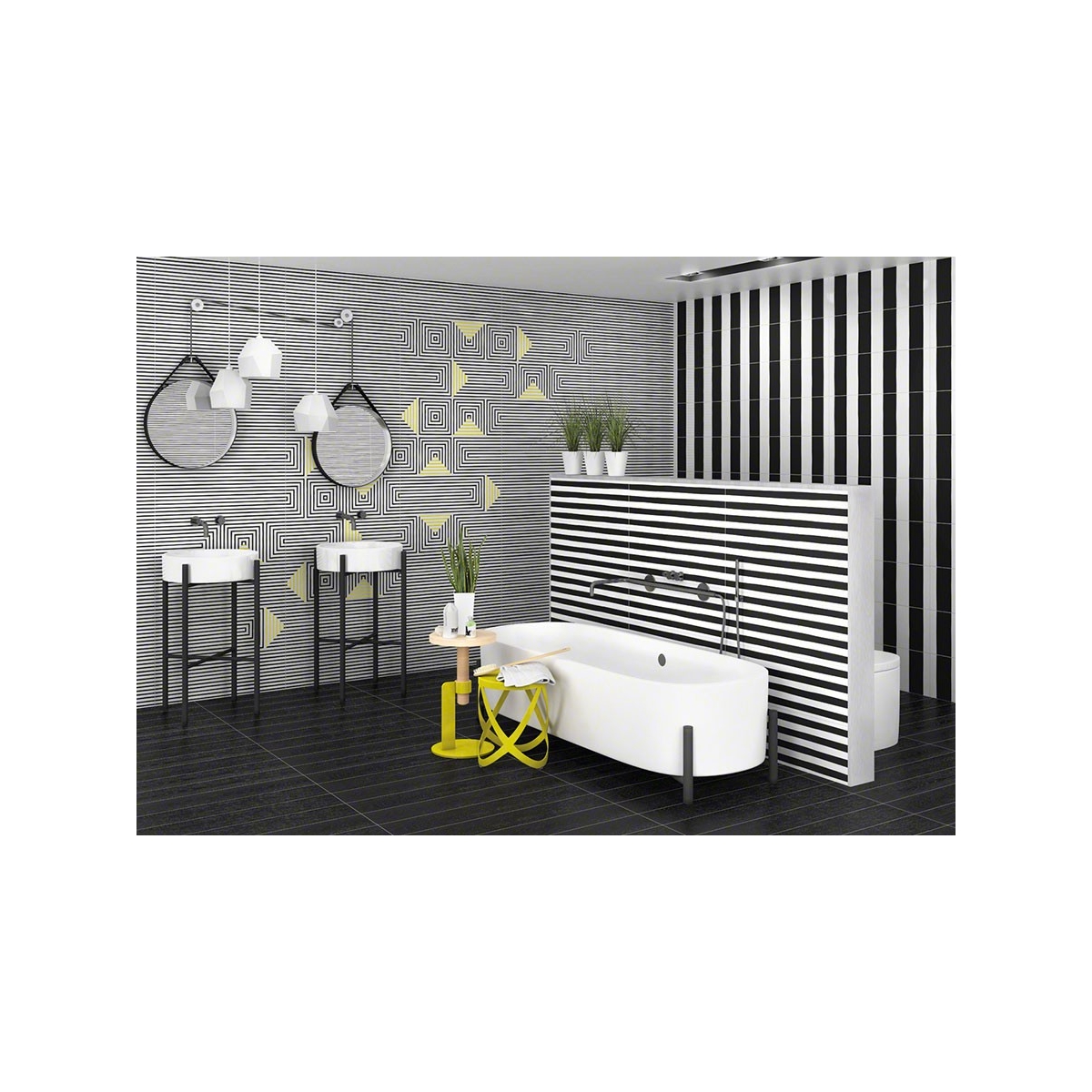 Inuit Blanco Brillo (caja) Revest. con lineas