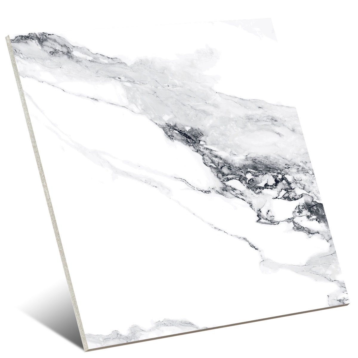 Polished White Crash 60x60 (Box 1.44m2) 2