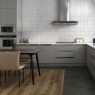 Kitchen with flooring T Profile Light Walnut Non-slip 4.5x240