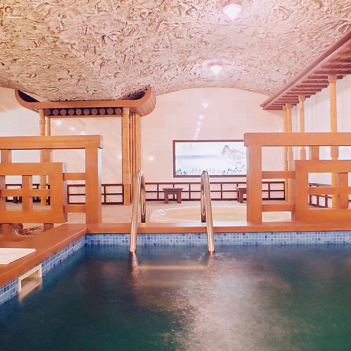 Intérieur avec panneau OLDStones White Sandstone 285x130