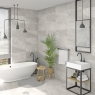 Baño con revestimiento Lambda-R Gris 29.3x59.3