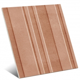 ArtCraft Cotto Struttura 3D Bande 20x20 cm (Caja 0.80m2)