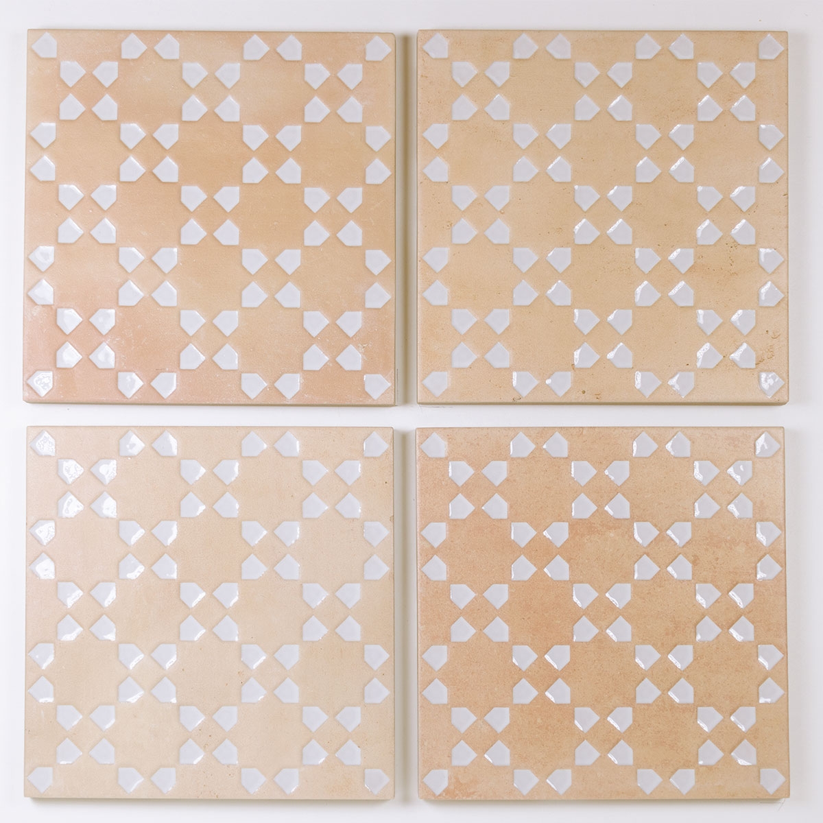 Variação Bejmat Decor Biscuit White 15x15 (Caixa 0,48m2)