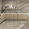 Kitchen with Chantal Stone Polished Coating 60x120