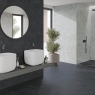 Baño con Pavimento Charisma Black 100x100