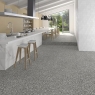 Innenraum mit Lesolo-R White-Beschichtung 32x99 (Box 1,267m²)