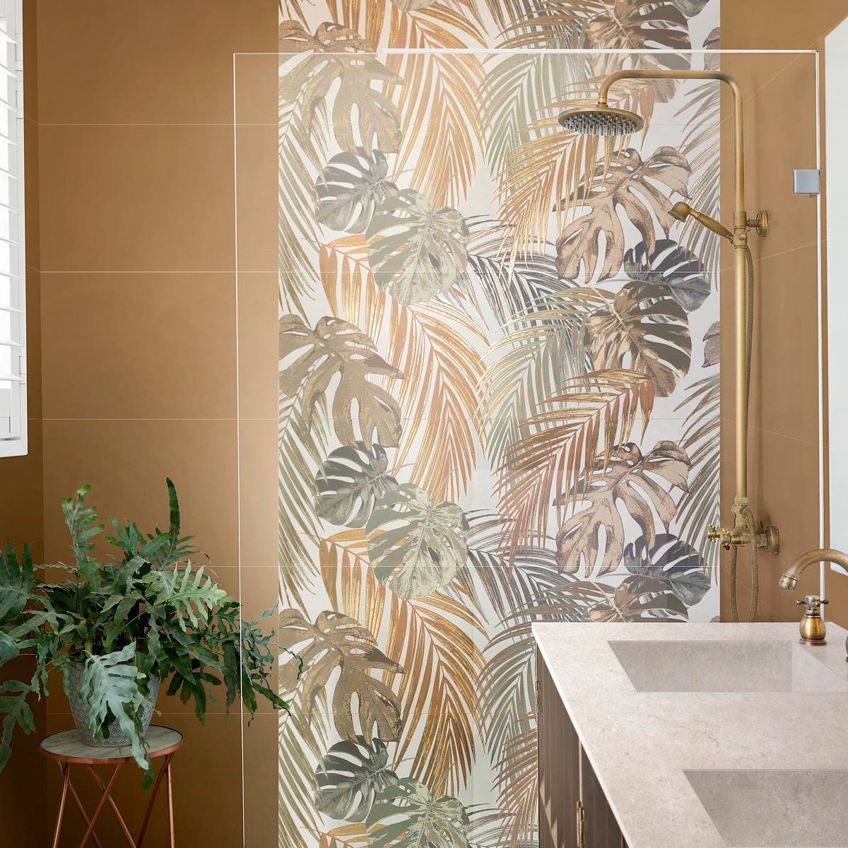 Momenti Decoro Ferns Avorio, Momenti Ocra