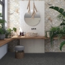 Badezimmer mit Javea White Verkleidung 8x31,5