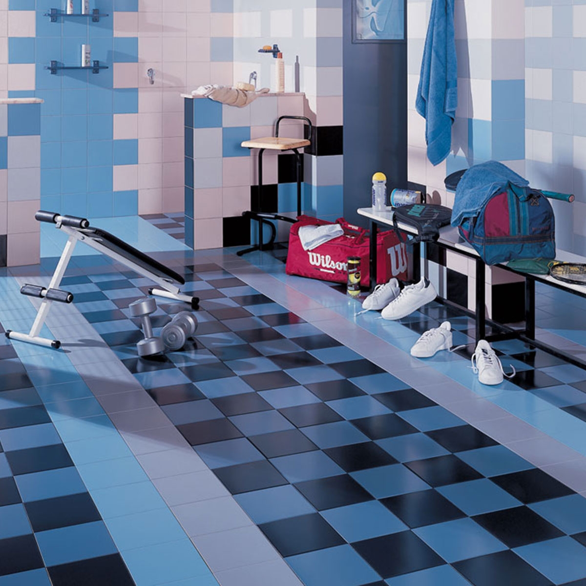 Interior with Zola Black flooring 20x20