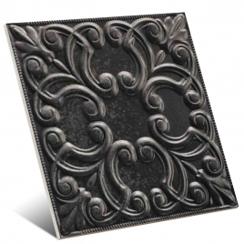 Tin Tile Black 44x44 (Box 1,17m²)