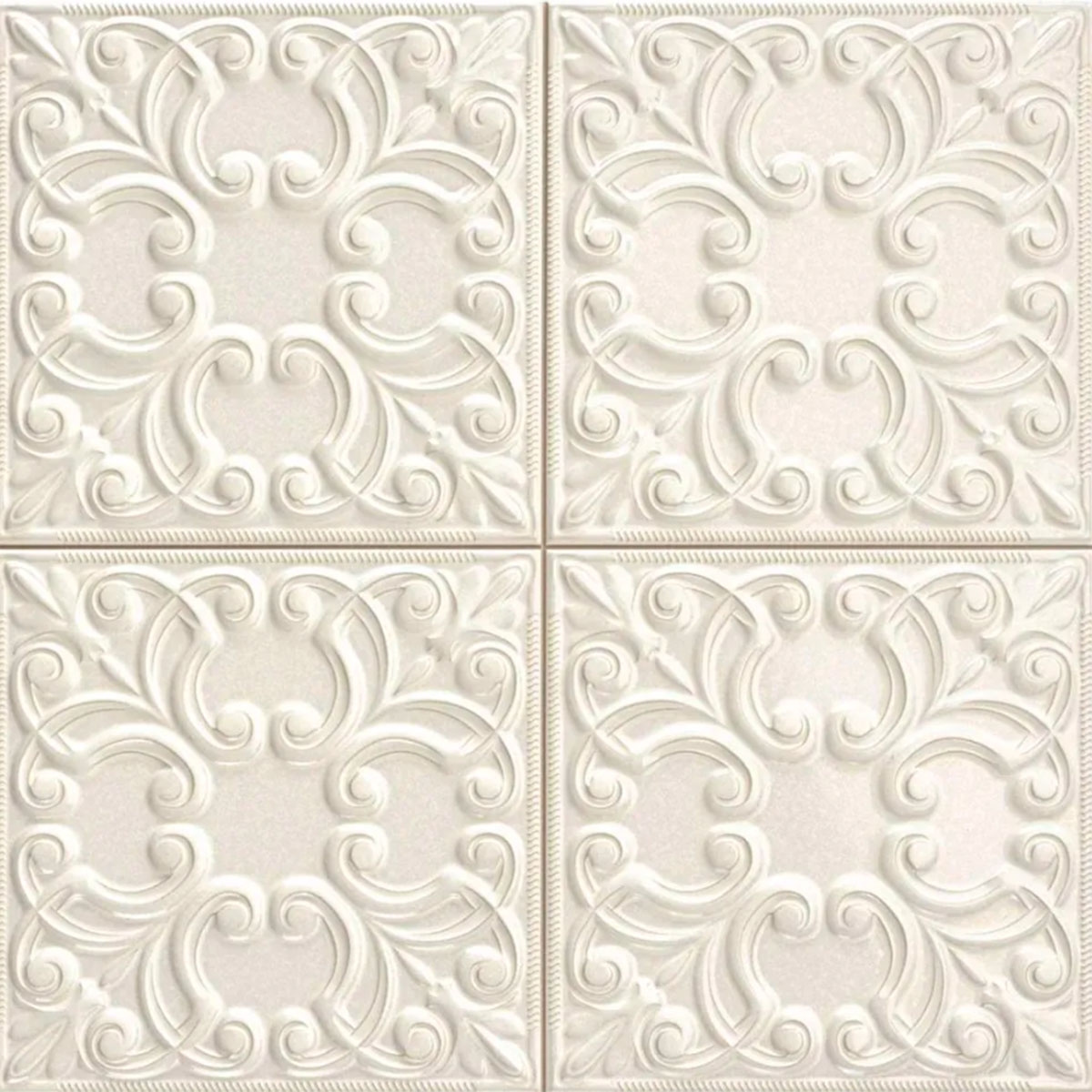 Carrelage en étain perle 44x44 (Boîte 1,17m2)