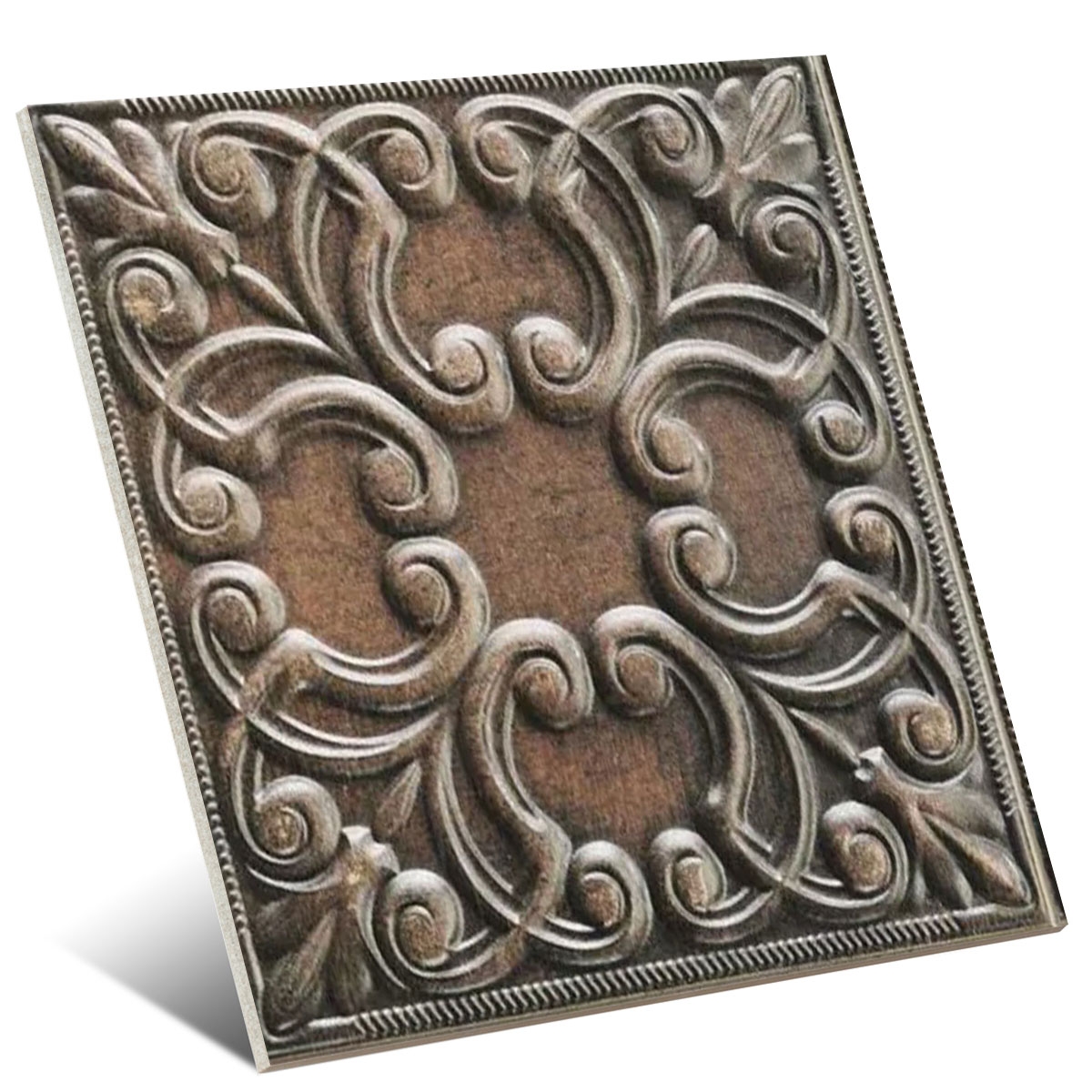 Tin Tile Copper 44x44 (Caja 1.17m2)