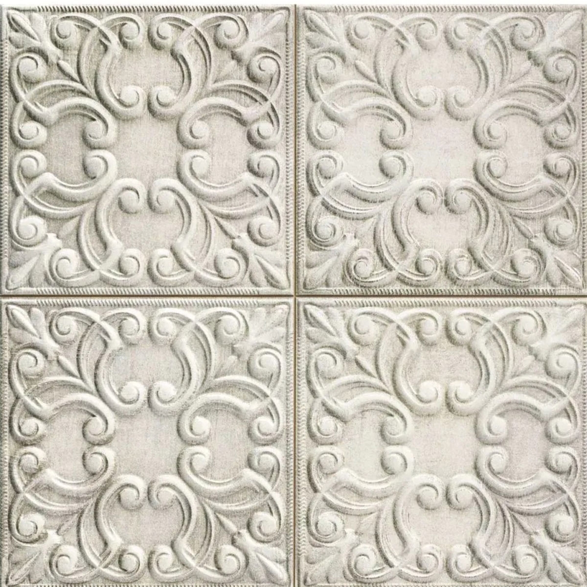 Zinnfliesen-Zinkpanel 44x44 (Schachtel 1,17m²)