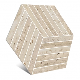 Mosaico Cartago Oto Beige 25x29 (Precio por pieza)