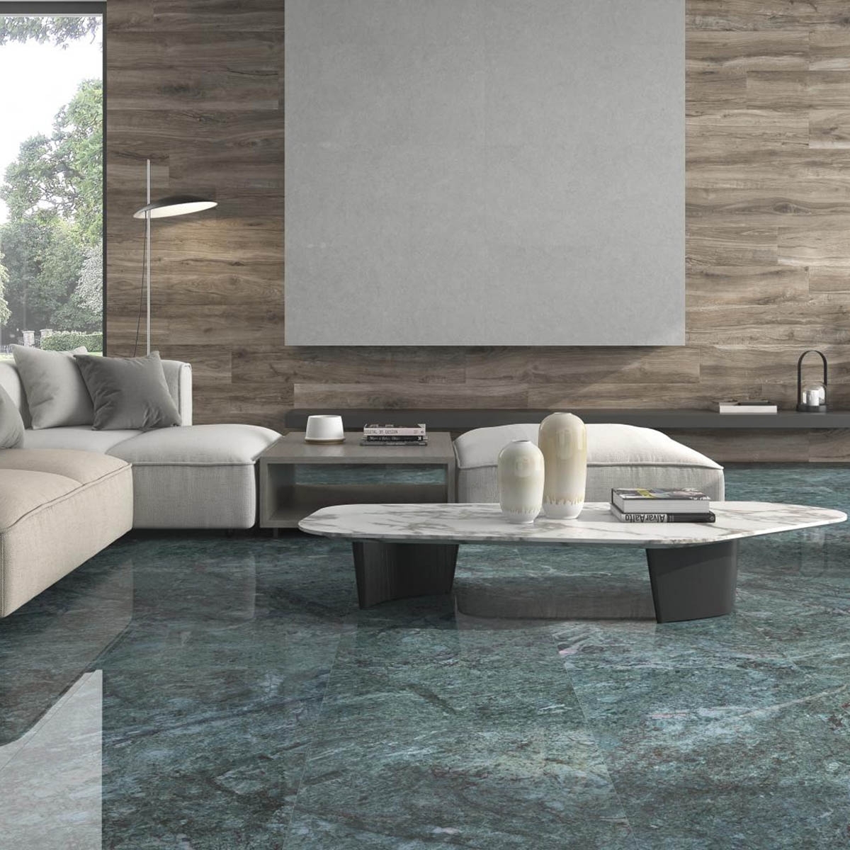 Salon avec sol CR Lux Kionia Smeraldo 60x120