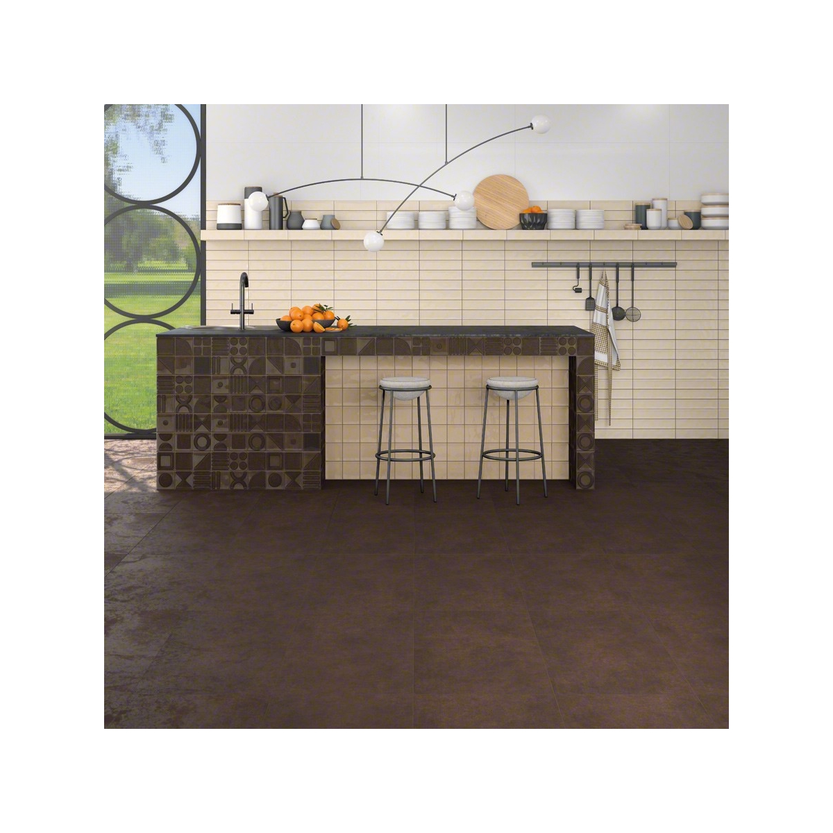 Revestimento de pasta branca de marfim Hanami