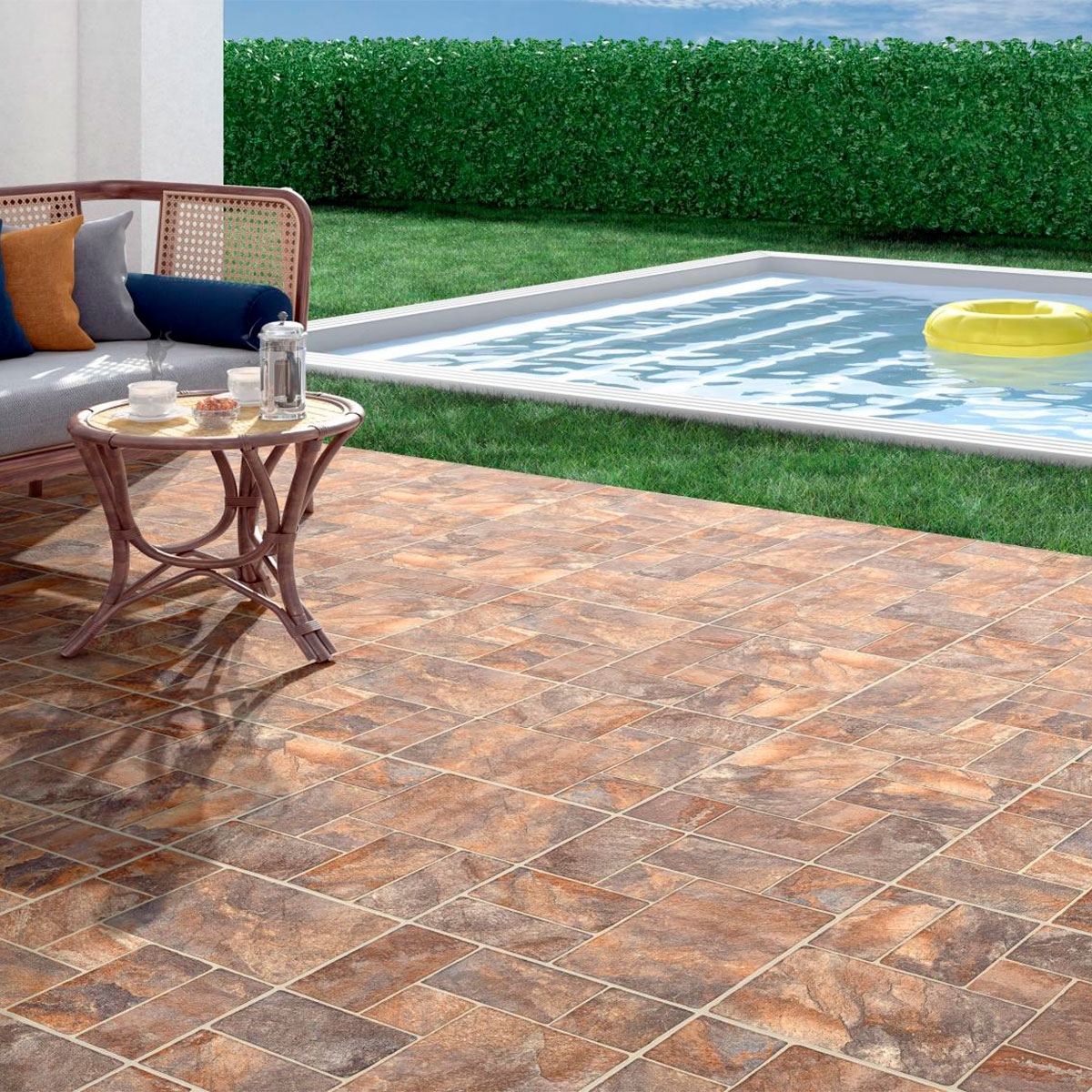 Exterior with AT Museum Mix Non-slip Pavement 45x45