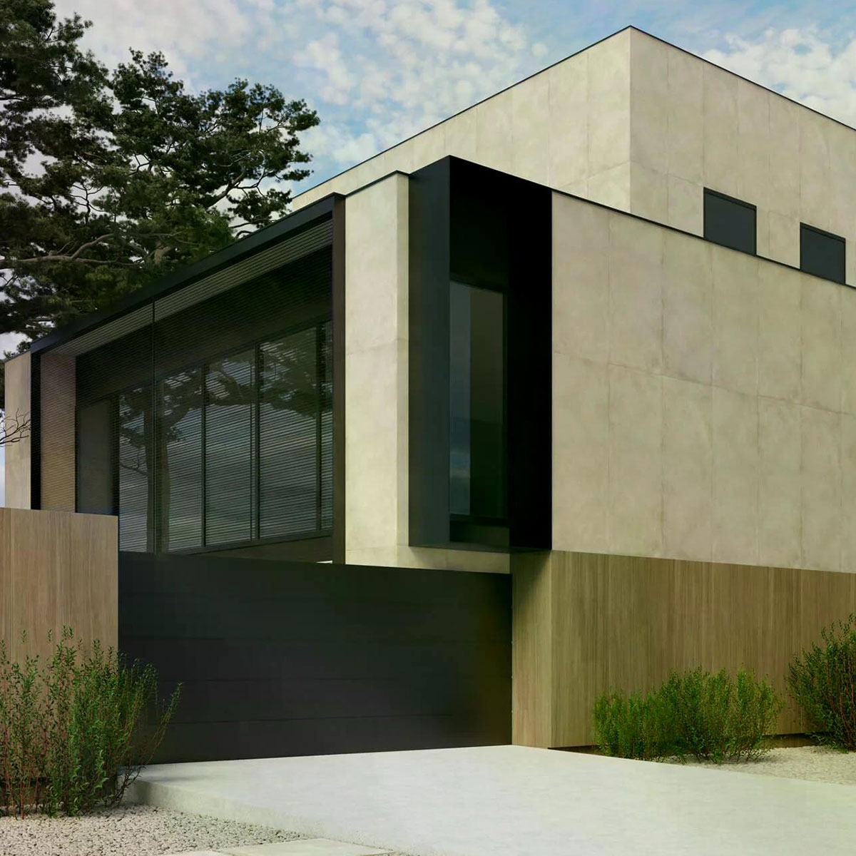 Außenseite mit Dakota weißem rutschfesten Belag 60x120