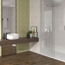 Bathroom with Tripoli White Coating 30x60