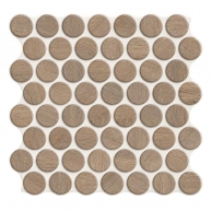 Nogueira Circular 30,9x30,9 (Caixa 0,86m2)