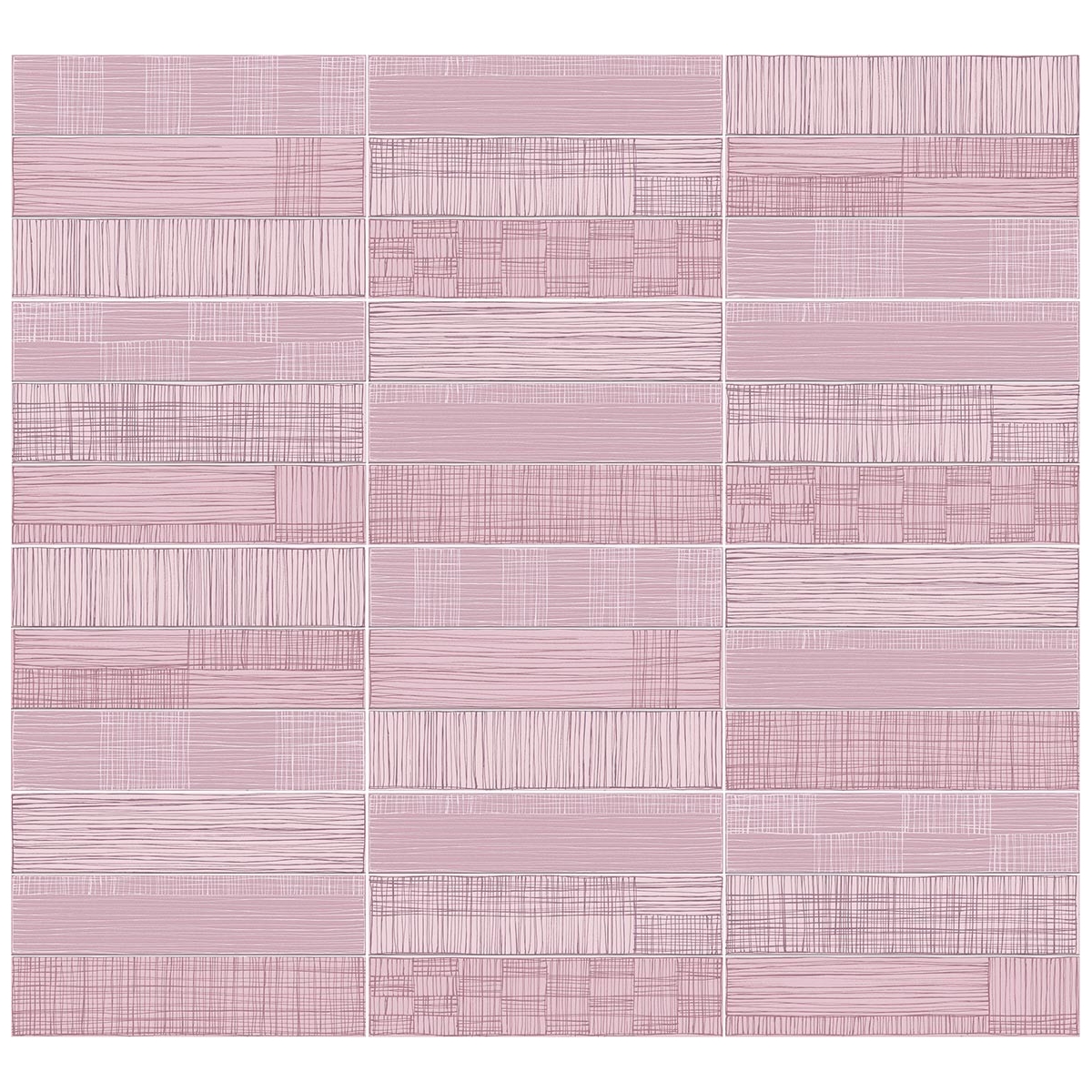 Revestimento de pasta branca Kaika rosa