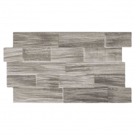 Ébène en bois flotté 31x56 (Boîte 1,21 m2)