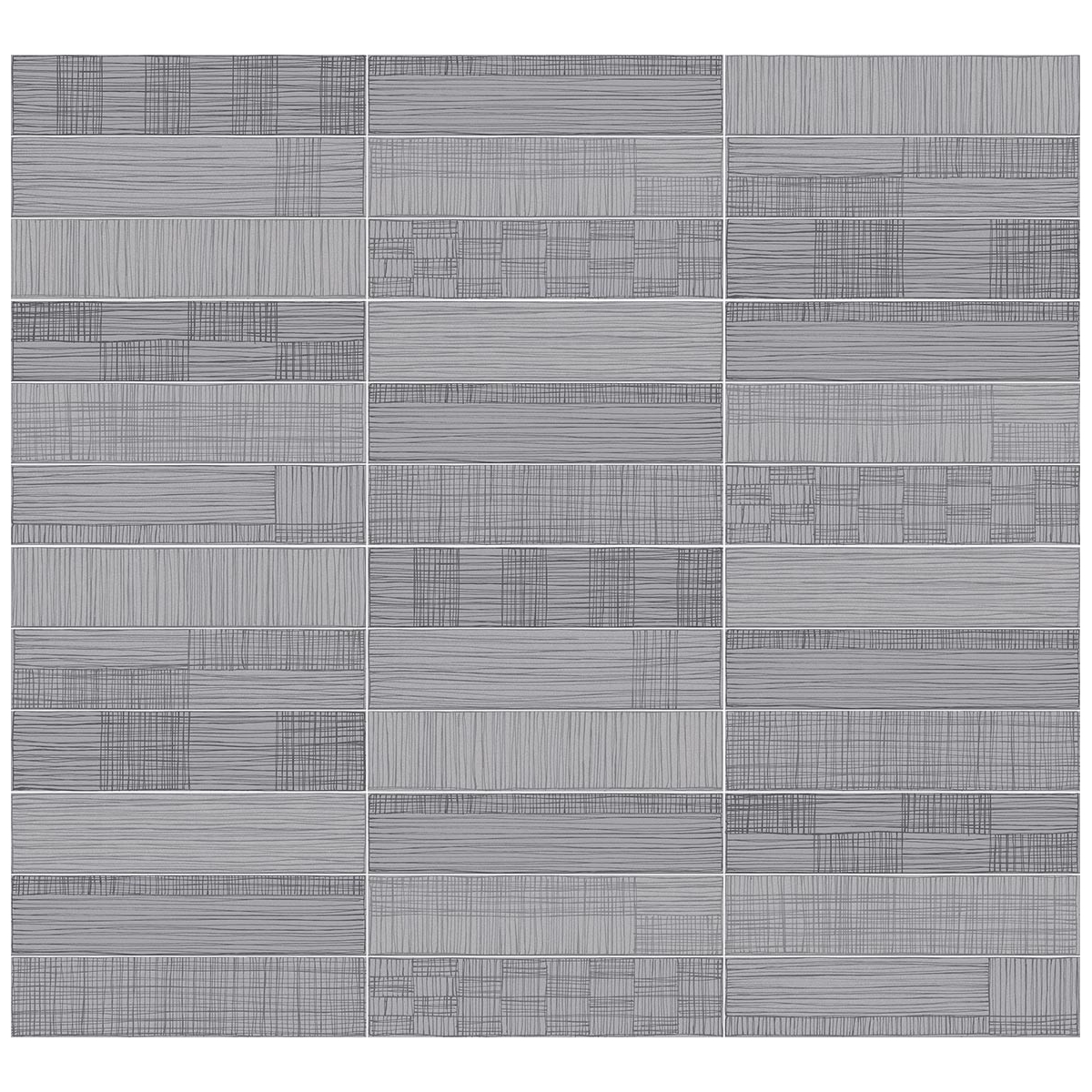 Kaika cinza revestimento de pasta branca