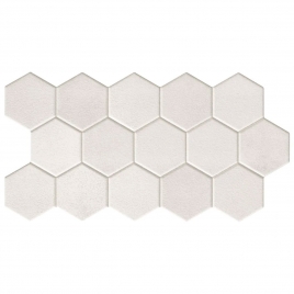 Blanc hexagonal 26,5x51 (Boîte 0,95 m2)