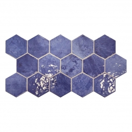 Hex zellige Azure 26.5x51 (Box 0.95m2)