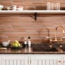 Cozinha com revestimento Amsterdam Cotto 15x45