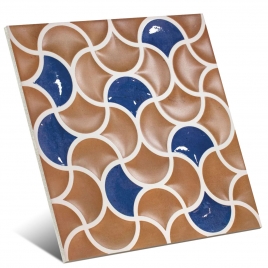 Bari Lattice Cotto Cobalt 33x33 (Caja 0.89m2)