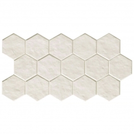 Muse Hex White Antiderrapante 26,5x51 (Caixa 0,95m2)