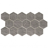 Muse Hex Grey rutschfest 26,5x51 (Schachtel 0,95m²)