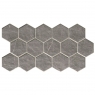 Muse Hex Grey Antiderrapante 26,5x51 (Caixa 0,95m2)