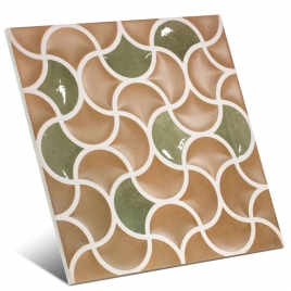 Bari Lattice Terra Esmerald 33x33 (Caja 0.89m2)