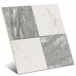 Bardiglio d’échecs 44x44 (Boîte 1,37m2)