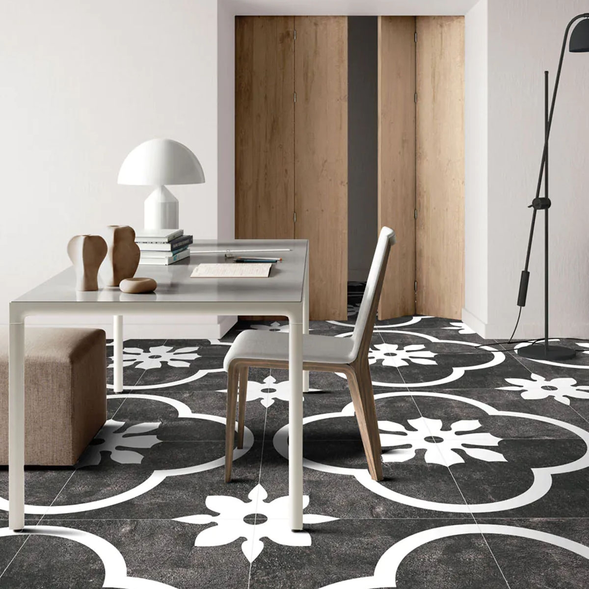 Interior con Pavimento Cressa 44x44