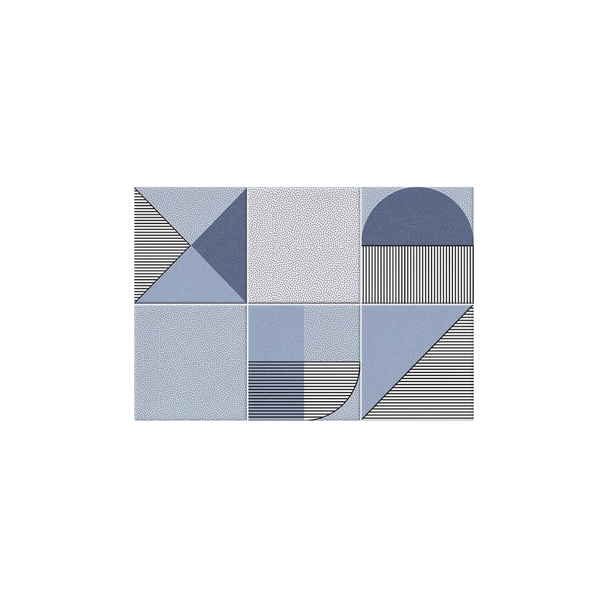 Nago índigo 23x33,5 (m2) - Colección Hanami - Marca Vives