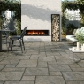 Exterior con Pavimento Modular Denali Charcoal Antideslizante
