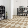 Intérieur avec revêtement chevron en bois de noyer diamanté (L) 70x40