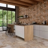 Kitchen with Filita Cobblestone Non-slip Coating 44x66