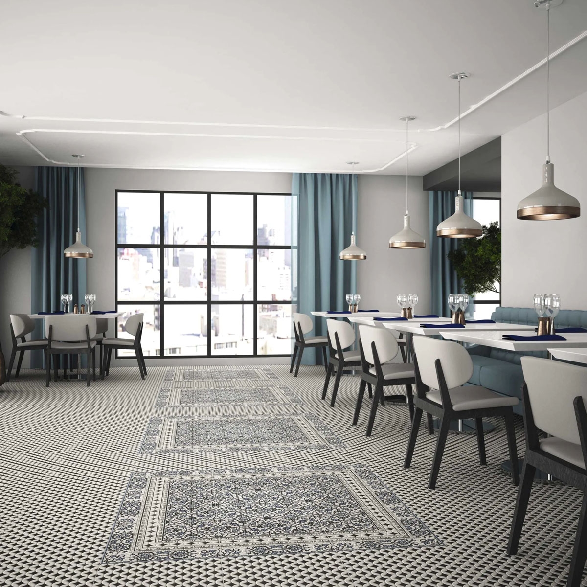 Salon avec chaussée Orly Deco Corner 44x44