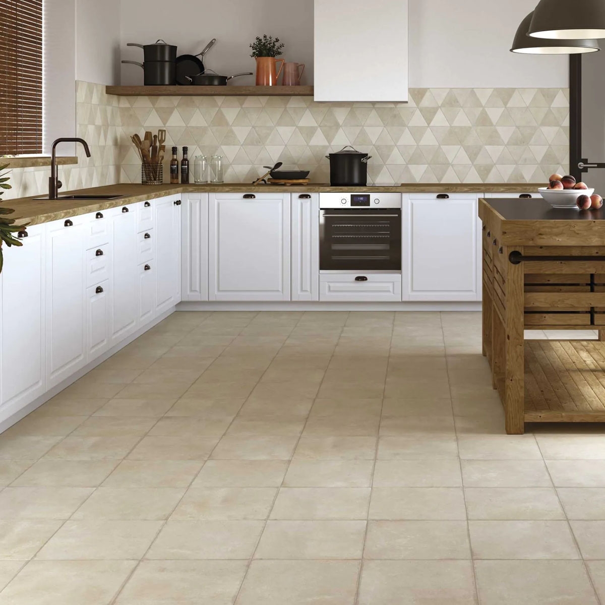 Cuisine avec revêtement antidérapant Parma Arena 32,9x32,9