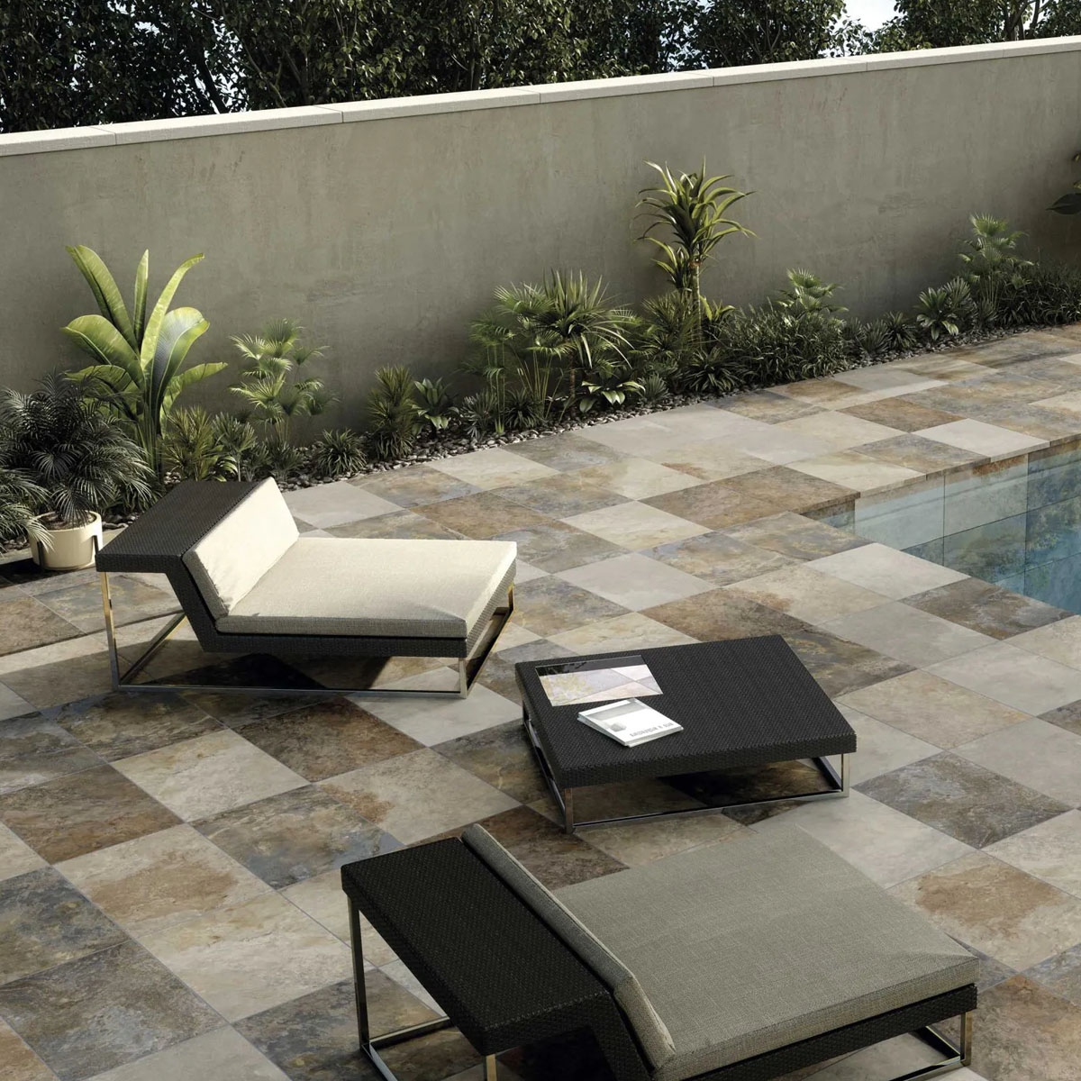 Exterior con Pavimento Phuket 44x66