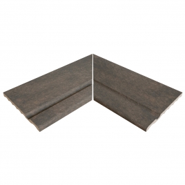 Coin intérieur 664 Pietro Dark 62.6x62.6x2.6 (Boîte 1 pièce)
