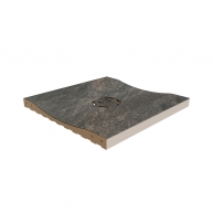 Canaleta 205 Pietro Dark 24,4x24,4x2,4 (Caja 1 pieza)