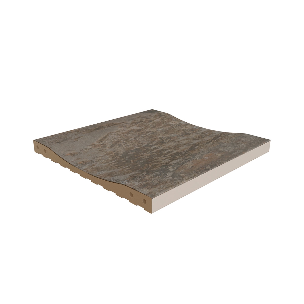 204 Pietro Dark Channel 24.4x24.4x2.4 (Caixa 6 peças)