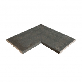 Esquina de Piscina Zen EI3 Pietro Dark 62,6x62,6x2,6 (Caja 1 pieza)