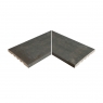 Zen EI3 Pietro Dark Pool Corner 62.6x62.6x2.6 (Box 1 piece)
